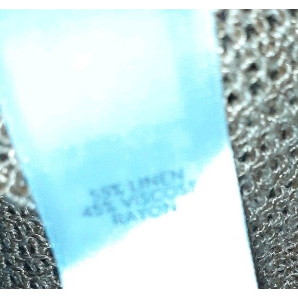 J. Jill Top Beige Light Brown Linen Rayon Blend Open Knit Sweater L Minimalist - Picture 5 of 6